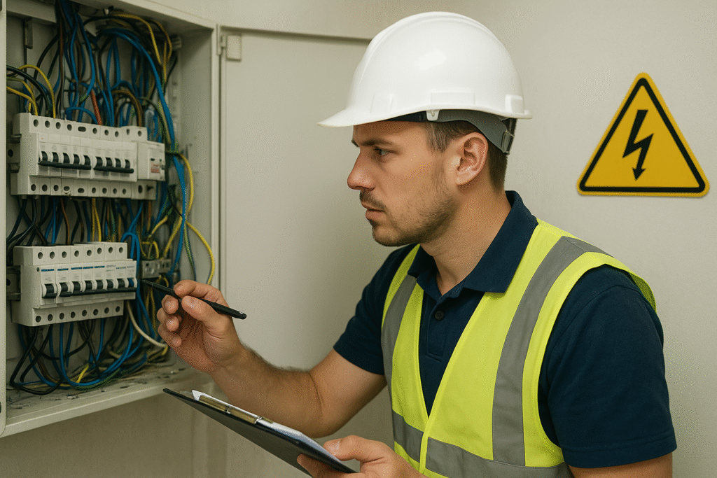 Sicherungsautomaten anschließen