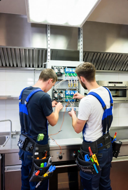 elektroinstallation gastronomie küche