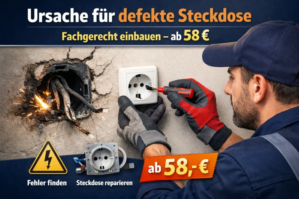 ursache für defekte steckdose