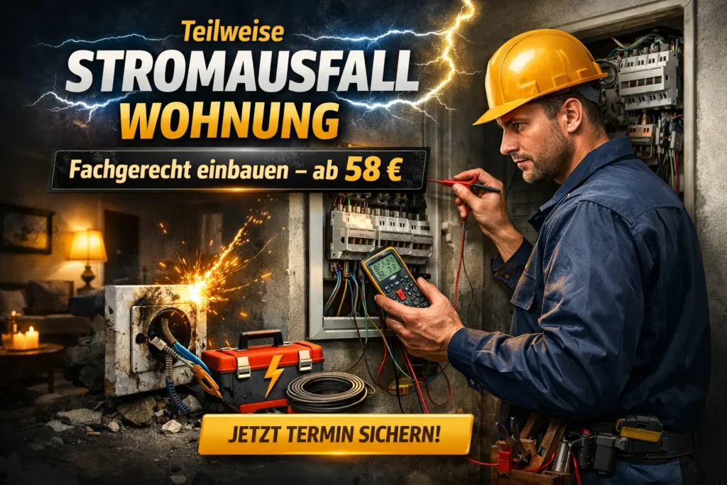 teilweise stromausfall wohnung