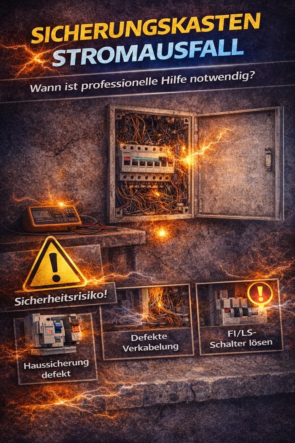 sicherungskasten stromausfall