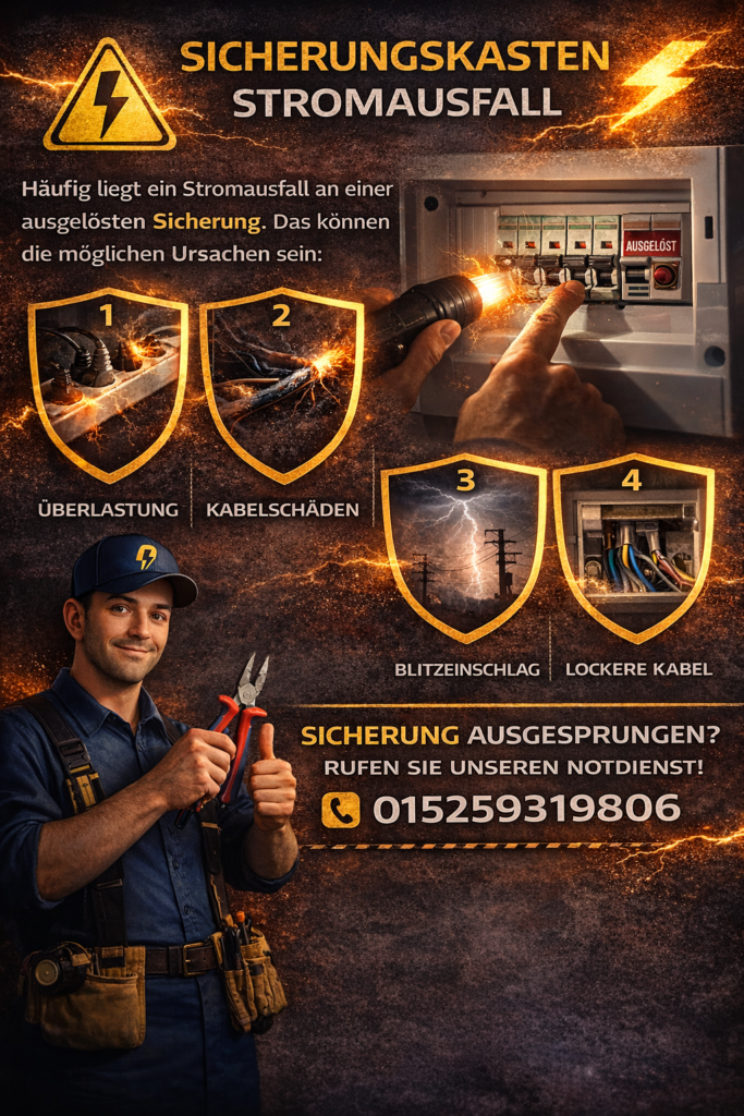 Sicherungskasten Stromausfall