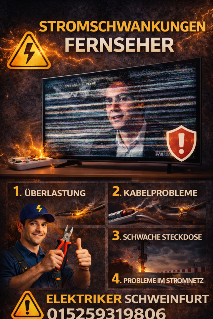 stromschwankungen fernseher